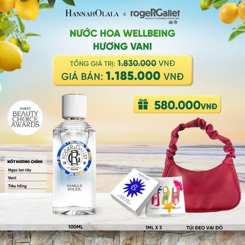  NƯỚC HOA WELLBEING ROGER&GALLET 100ML 