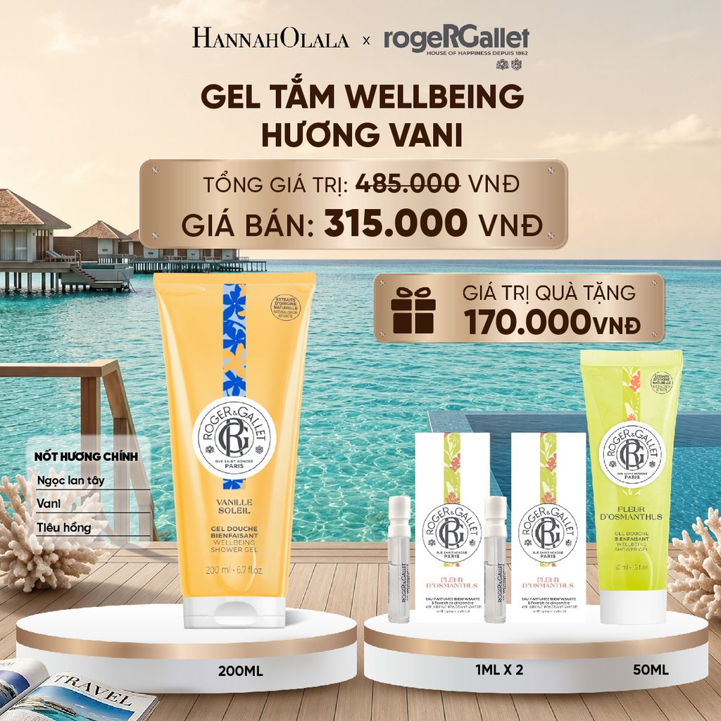  GEL TẮM 200ML ROGER&GALLET_ D920 