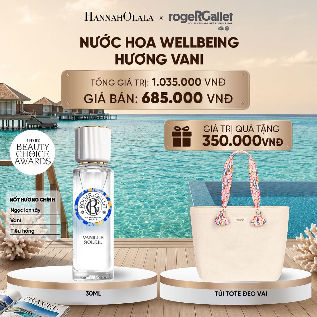  NƯỚC HOA WELLBEING ROGER&GALLET 30ML_ D2188 