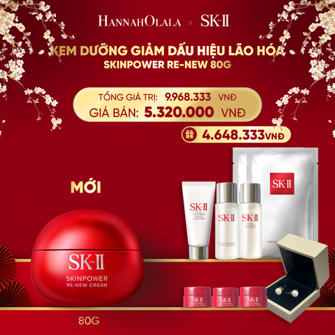  A9956_DEAL 7: [FLASH DEAL] KEM DƯỠNG GIẢM DẤU HIỆU LÃO HÓA SKINPOWER RE-NEW 80G 