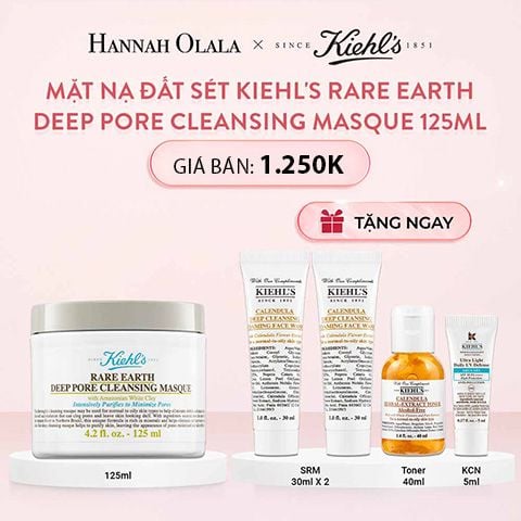  E861_DEAL 2: MẶT NẠ ĐẤT SÉT KIEHL'S RARE EARTH DEEP PORE CLEANSING MASQUE 125ML 