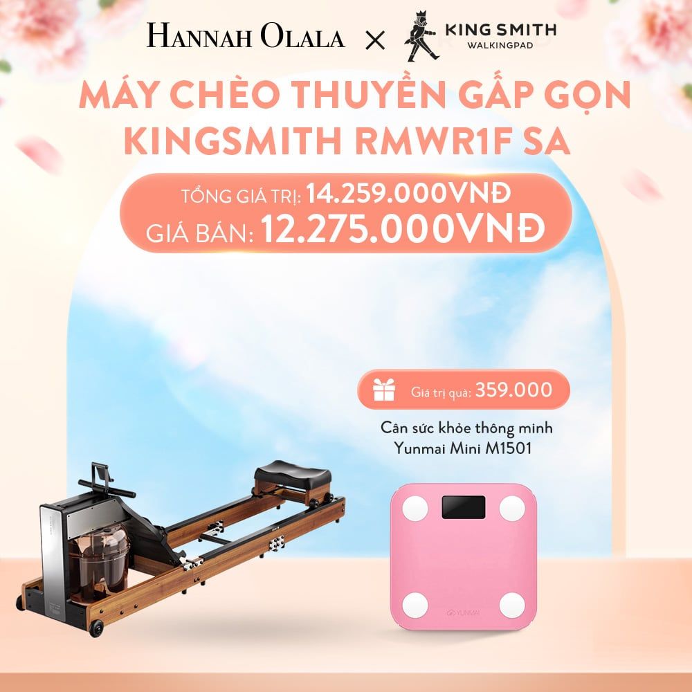  A401_DEAL 5: MÁY CHÈO THUYỀN GẤP GỌN KINGSMITH RMWR1F SA 