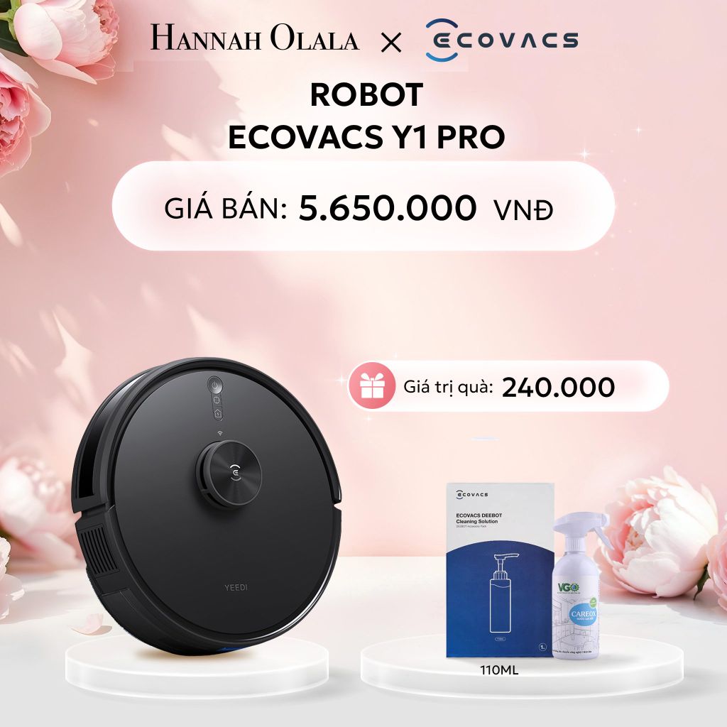  E266: DEAL 8: ROBOT ECOVACS Y1 PRO 