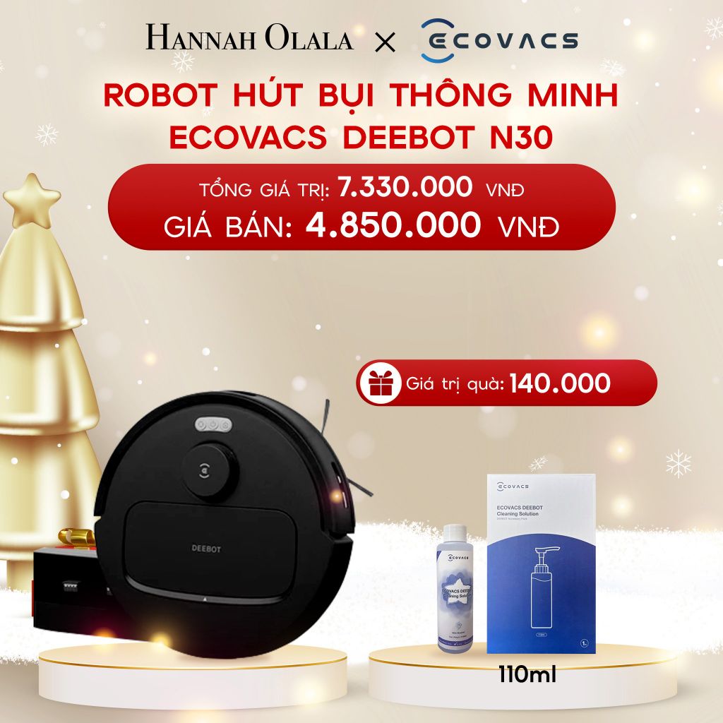  A40_DEAL 1: ROBOT HÚT BỤI THÔNG MINH ECOVACS DEEBOT N30 