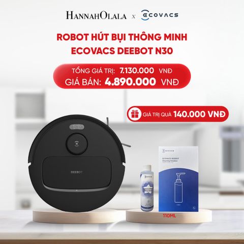  B32_DEAL 3: ROBOT HÚT BỤI THÔNG MINH ECOVACS DEEBOT N30 