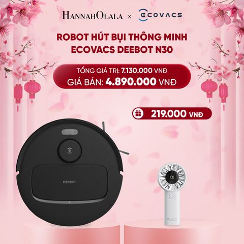  DEAL 1: ROBOT HÚT BỤI THÔNG MINH ECOVACS DEEBOT N30 