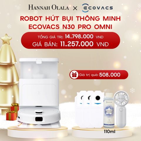  A44_DEAL 4: ROBOT HÚT BỤI THÔNG MINH ECOVACS N30 PRO OMNI 