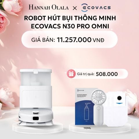  E277: DEAL 6: ROBOT HÚT BỤI THÔNG MINH ECOVACS N30 PRO OMNI 