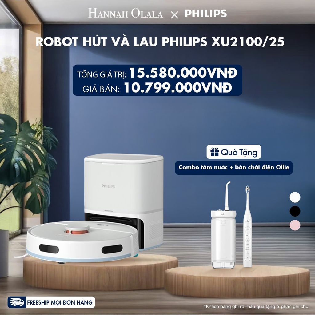 M90_DEAL 1: ROBOT HÚT VÀ LAU PHILIPS XU2100/25 