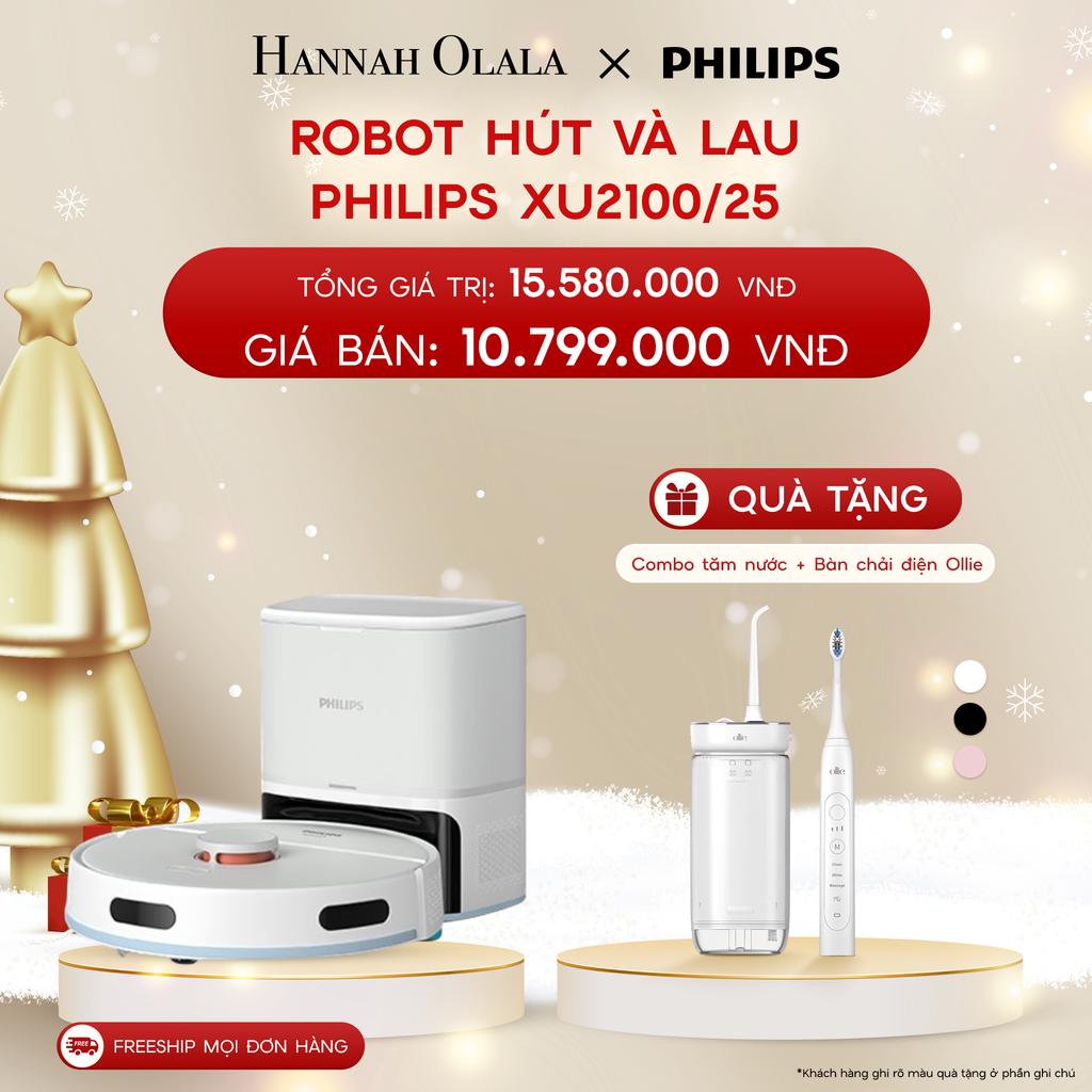  A486_DEAL 1: ROBOT HÚT VÀ LAU PHILIPS XU2100/25 