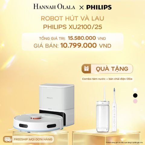  DEAL 01: ROBOT HÚT VÀ LAU PHILIPS XU2100/25 