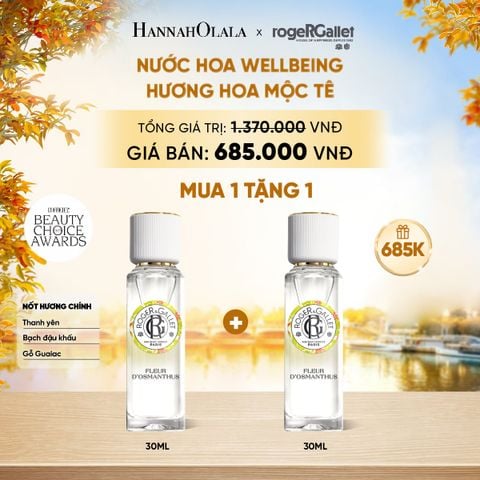 NƯỚC HOA WELLBEING ROGER&GALLET 30ML - E793 