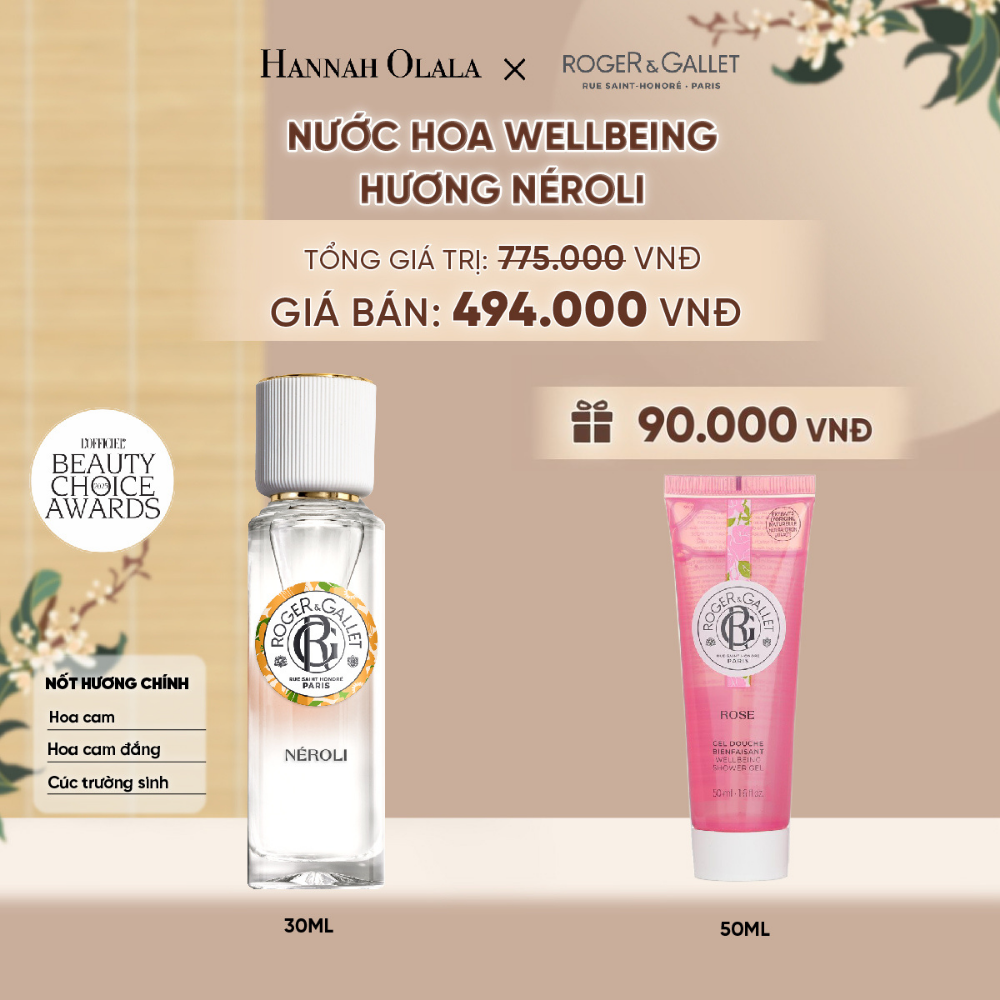  NƯỚC HOA WELLBEING ROGER&GALLET 30ML - A5087 