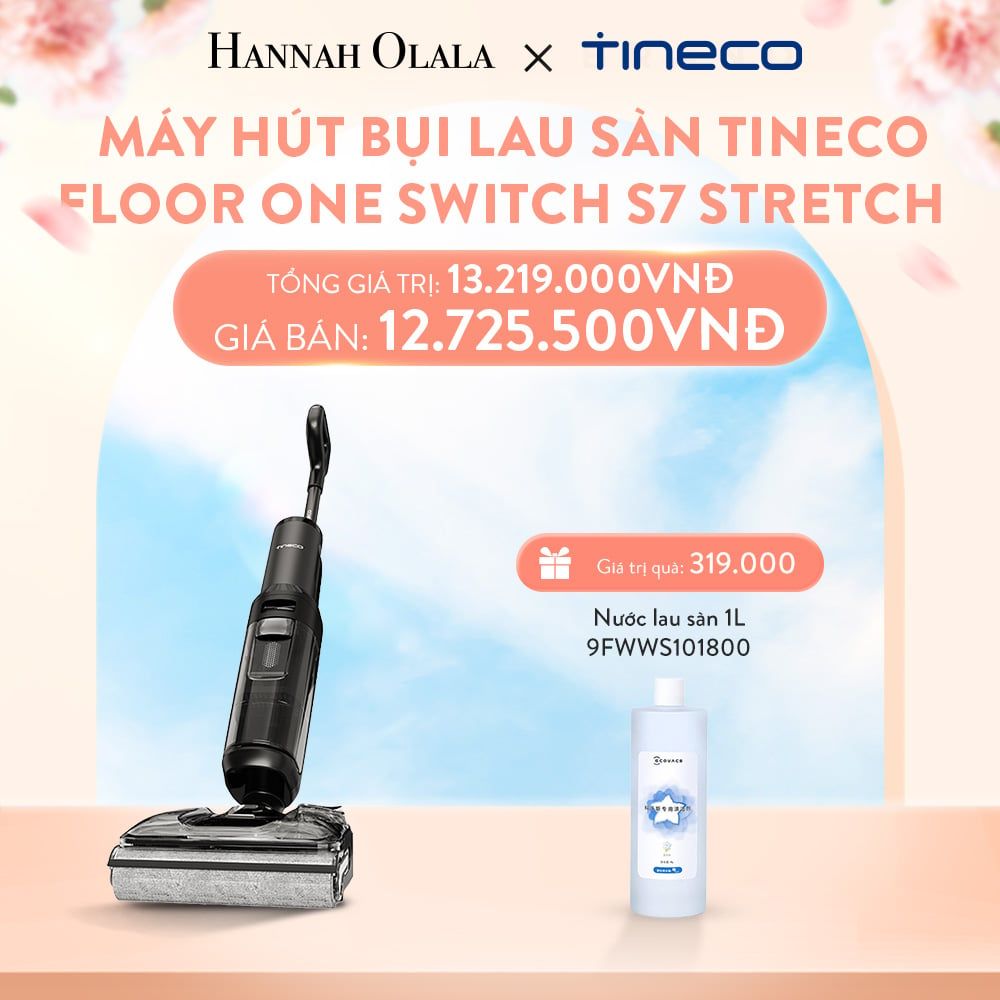  A883_DEAL 3: MÁY HÚT BỤI LAU SÀN TINECO FLOOR ONE SWITCH S7 STRETCH 