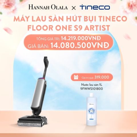  A882_DEAL 2: MÁY LAU SÀN HÚT BỤI TINECO FLOOR ONE S9 ARTIST FW2C0200ID 