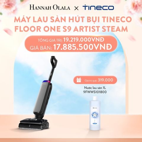  A881_DEAL 1: MÁY LAU SÀN HÚT BỤI TINECO FLOOR ONE S9 ARTIST STEAM 