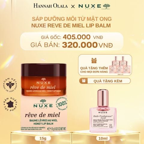 DEAL 6: SÁP DƯỠNG MÔI MẬT ONG NUXE LIP BALM 15G 