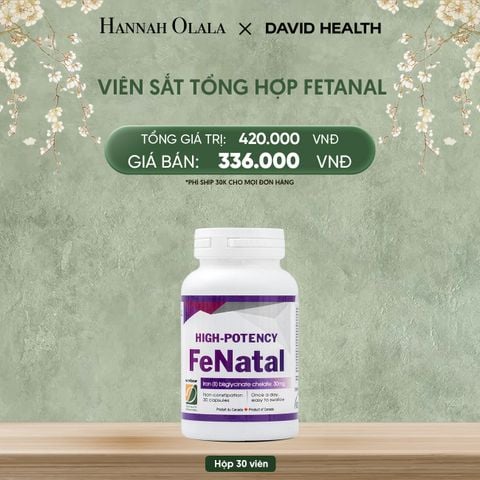  DEAL 3: VIÊN SẮT TỔNG HỢP FENATAL (30 VIÊN) 