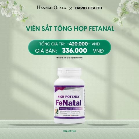  DEAL 3: VIÊN SẮT TỔNG HỢP FENATAL (30 VIÊN) 