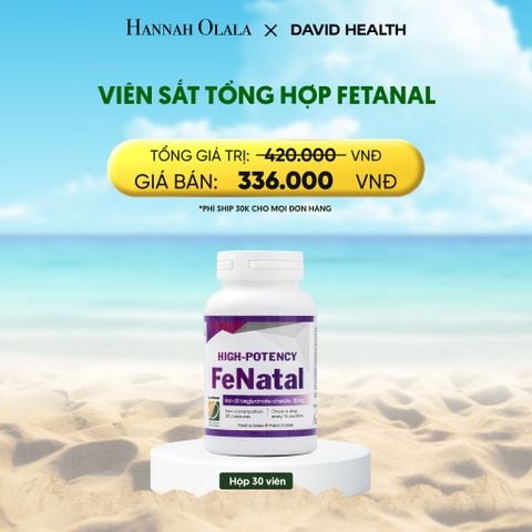  DEAL 6: VIÊN SẮT TỔNG HỢP FENATAL (30 VIÊN) 