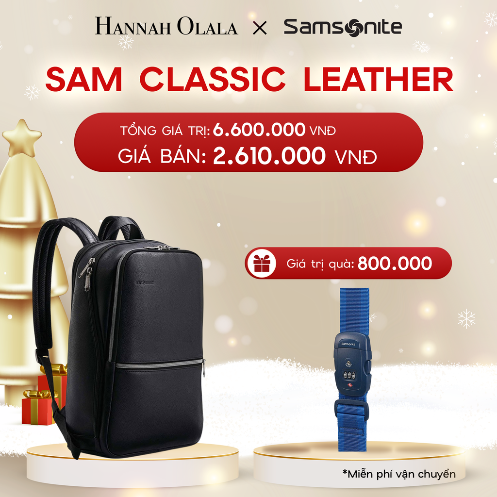  DEAL10: BALO LAPTOP 14.1IN SAM CLASSIC LEATHER
* TẶNG LUGGAGE STRAPE SAM 