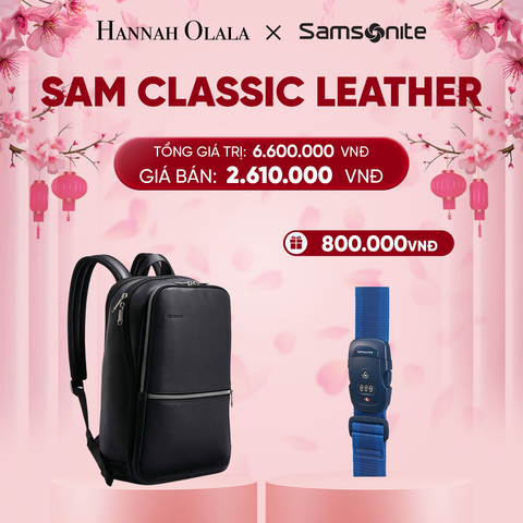  DEAL10: BALO LAPTOP 14.1IN SAM CLASSIC LEATHER
TẶNG LUGGAGE STRAPE SAM 