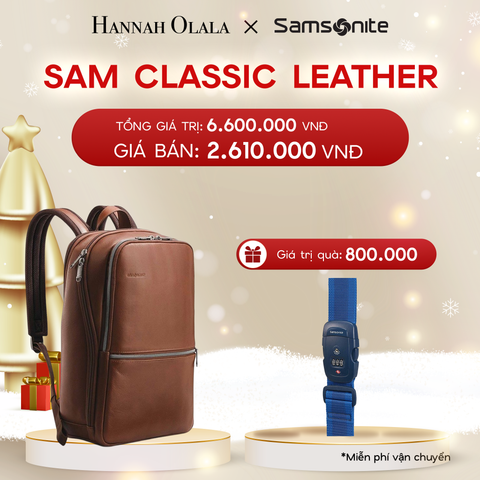  DEAL10: BALO LAPTOP 14.1IN SAM CLASSIC LEATHER
* TẶNG LUGGAGE STRAPE SAM 