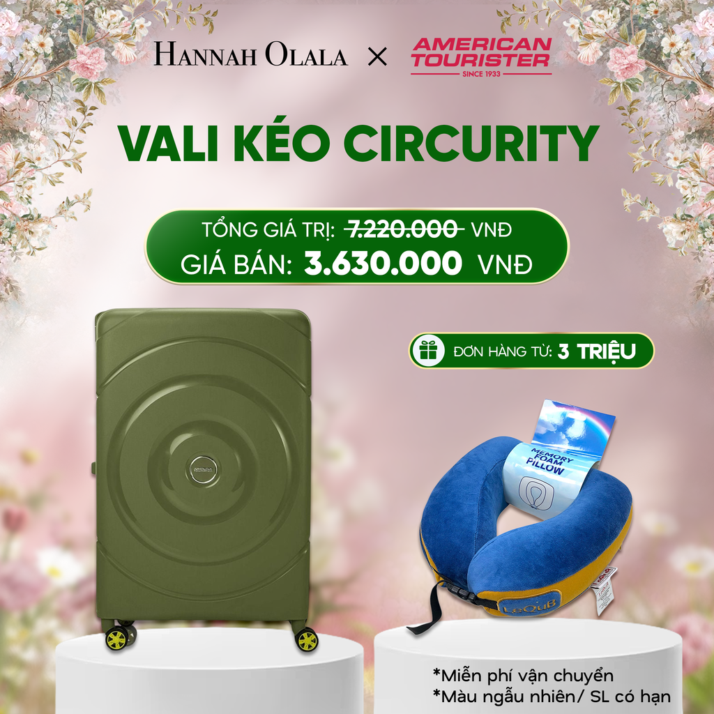  E1661_DEAL5: VALI KÉO CIRCURITY ĐẠI L *TẶNG KÈM GỐI CỔ LEQUB 
