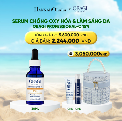 A730_DEAL 12: SERUM VITAMIN C CHỐNG OXY HÓA, HỖ TRỢ LÀM SÁNG DA PROFESSIONAL-C 15% 30ML 
