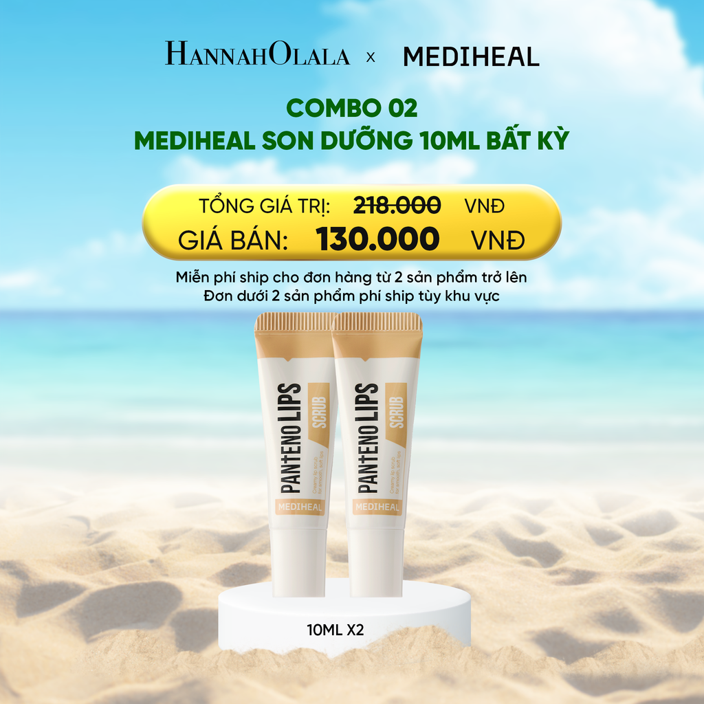  DEAL 10: COMBO 2 MEDIHEAL SON DƯỠNG 10ML BẤT KỲ 