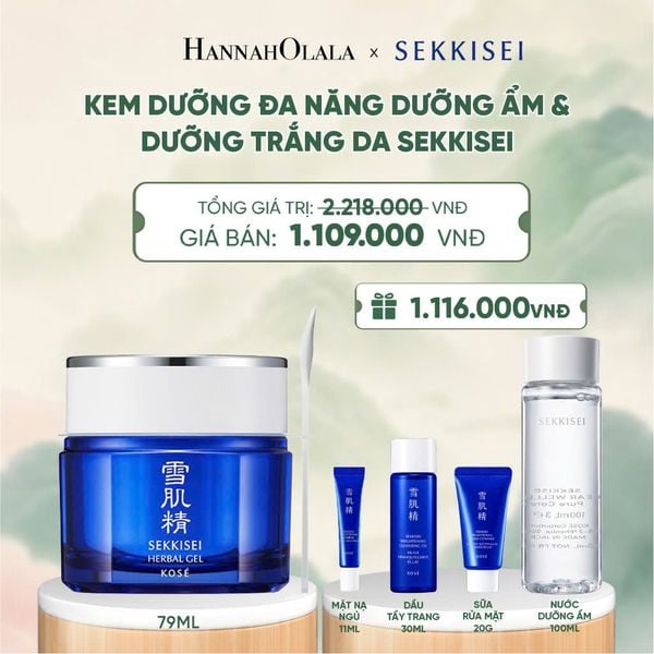  KEM DƯỠNG ĐA NĂNG DƯỠNG ẨM & DƯỠNG TRẮNG DA SEKKISEI - A025 