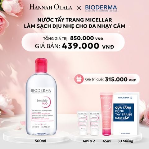 E597: DEAL 3: NƯỚC TẨY TRANG MICELLAR LÀM SẠCH DỊU NHẸ CHO DA NHẠY CẢM - [GIAO HÀNG TỪ 03/10] 