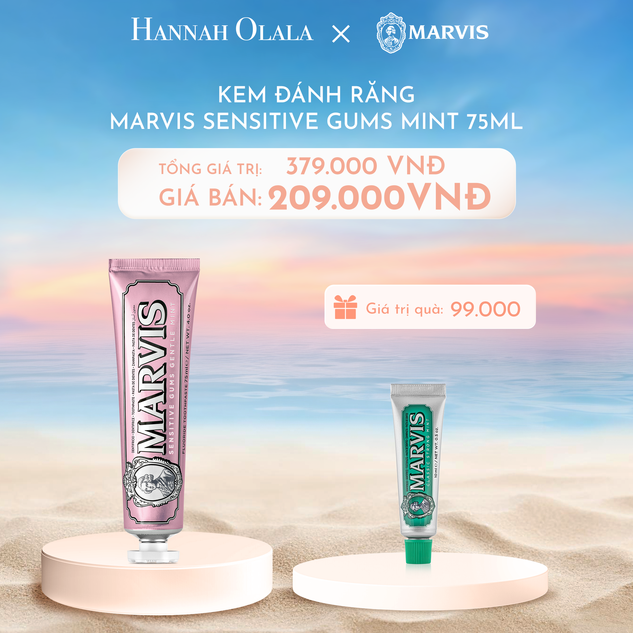  C189_DEAL 2: KEM ĐÁNH RĂNG MARVIS 