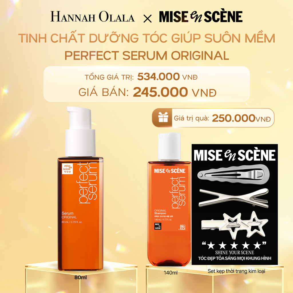  C1439_DEAL 1 BK: TINH CHẤT DƯỠNG TÓC MISE EN SCENE PERFECT SERUM 80ML 