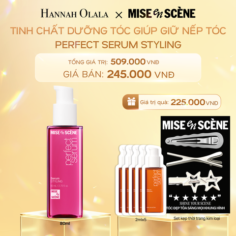  DEAL 1: TINH CHẤT DƯỠNG TÓC MISE EN SCENE PERFECT SERUM 80ML 