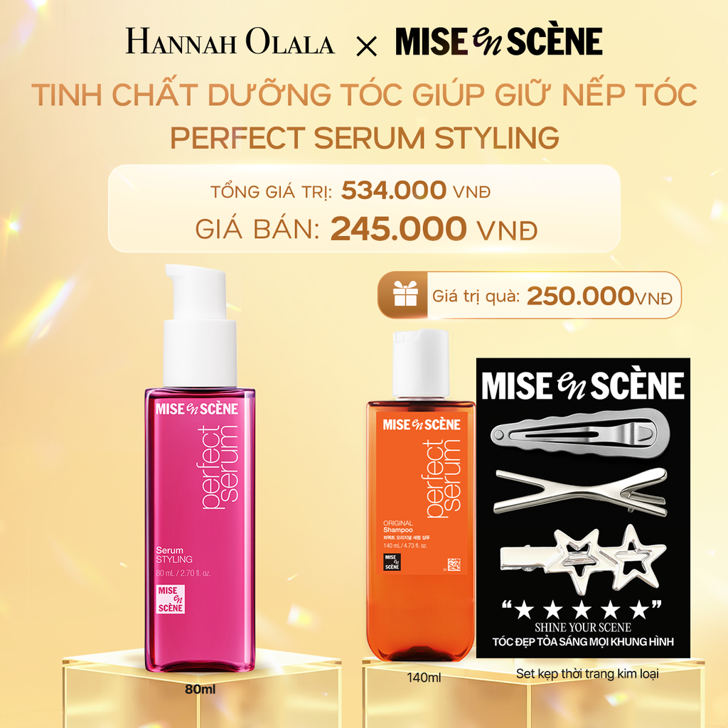  C1439_DEAL 1 BK: TINH CHẤT DƯỠNG TÓC MISE EN SCENE PERFECT SERUM 80ML 