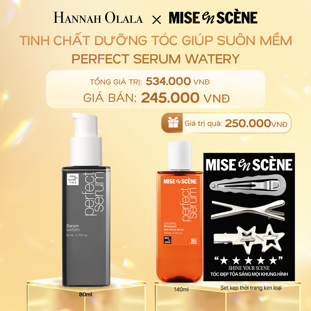  C1439_DEAL 1 BK: TINH CHẤT DƯỠNG TÓC MISE EN SCENE PERFECT SERUM 80ML 
