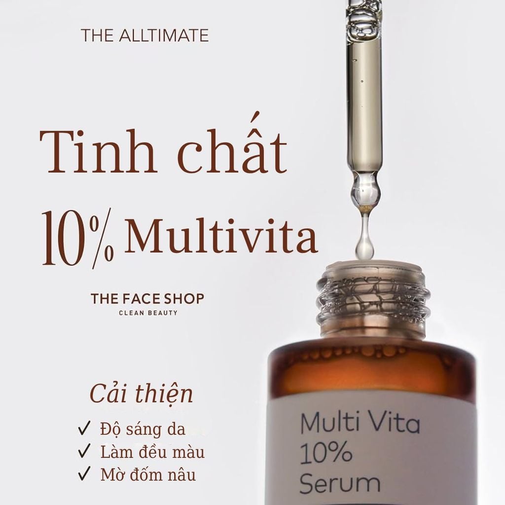 TINH CHẤT CHỨA VITAMIN C ALLTIMATE MUTI VITA 10% 