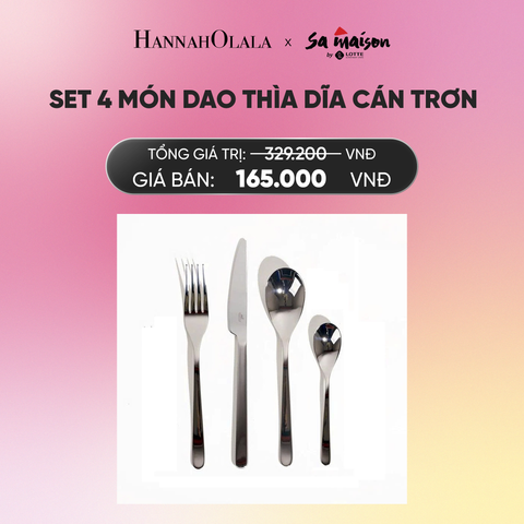  DEAL 13: SET 4 MÓN DAO THÌA DĨA CÁN TRƠN_A592 