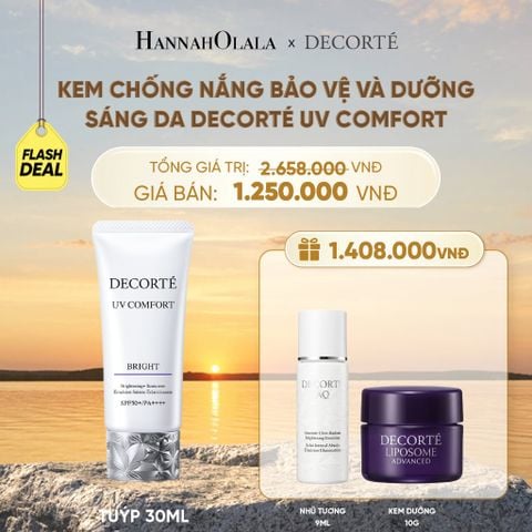  KEM CHỐNG NẮNG DECORTÉ UV COMFORT _ KHÔNG NÂNG TÔNG - B567 