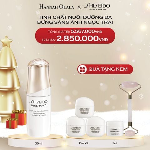  DEAL 4: TINH CHẤT (SERUM) DƯỠNG DA SHISEIDO BENEFIANCE BRIGHTENING M S SERUM 30ML 