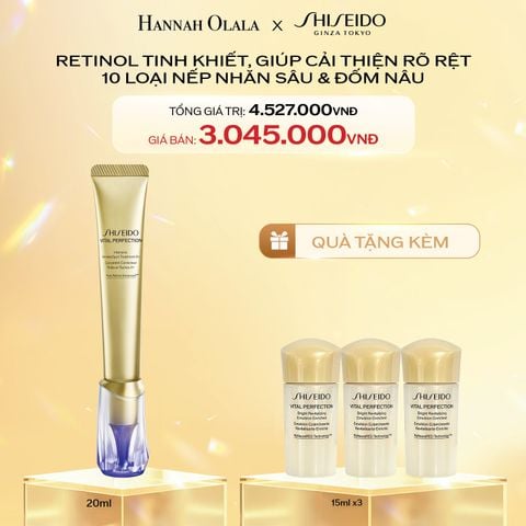  C196_DEAL 7: KEM DƯỠNG CẢI THIỆN NẾP NHĂN VITAL PERFECTION INTENSIVE WRINKLESPOT TREATMENT A+ 20ml 