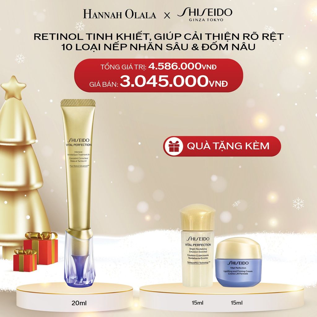  DEAL 7: KEM DƯỠNG CẢI THIỆN NẾP NHĂN VITAL PERFECTION INTENSIVE WRINKLESPOT TREATMENT A+ 20ml 