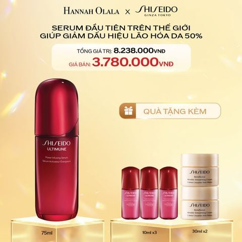  C190_[GIAO HÀNG 11.11] DEAL 1:  TINH CHẤT DƯỠNG DA SHISEIDO ULTIMUNE POWER INFUSING 4.0 SERUM 75ML 