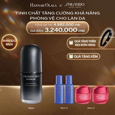  DEAL 22: TINH CHẤT DƯỠNG DA SHISEIDO MEN ULTIMUNE POWER INFUSING CONCENTRATE 50ML 