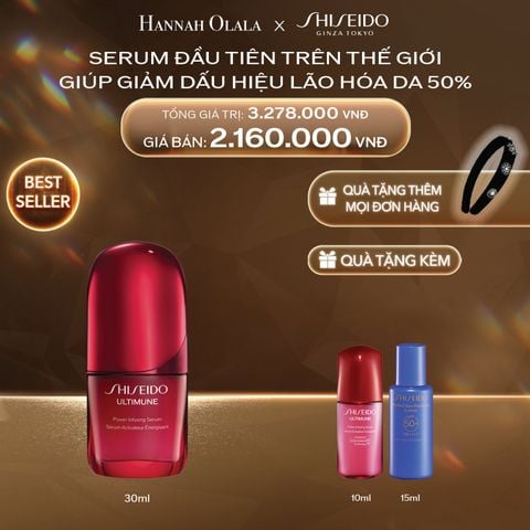  DEAL 3: TINH CHẤT DƯỠNG DA SHISEIDO ULTIMUNE POWER INFUSING 4.0 SERUM 30ML 