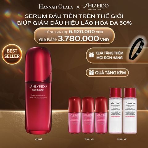  DEAL 1: TINH CHẤT DƯỠNG DA SHISEIDO ULTIMUNE POWER INFUSING 4.0 SERUM 75ML 