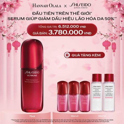  DEAL 1: TINH CHẤT DƯỠNG DA SHISEIDO ULTIMUNE POWER INFUSING 4.0 SERUM 75ML 