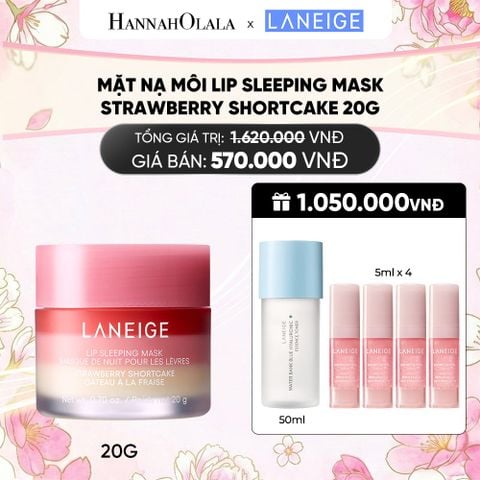  MẶT NẠ NGỦ DÀNH CHO MÔI LANEIGE LIP SLEEPING MASK SHORTCAKE_20G 