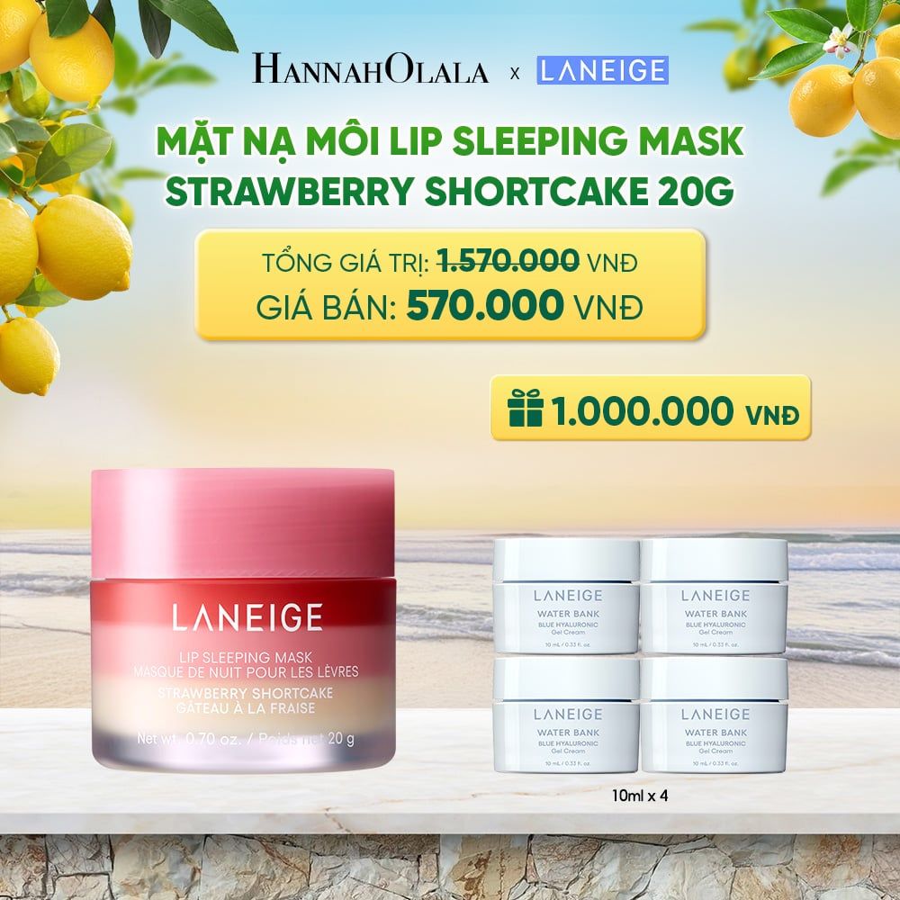  MẶT NẠ NGỦ DÀNH CHO MÔI LANEIGE LIP SLEEPING MASK SHORTCAKE_20G - A2009 